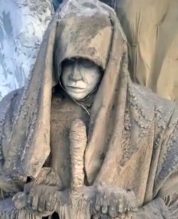 «Эльгинский» ангел: в Якутии на угольном разрезе нашли уникальную статую ангела
